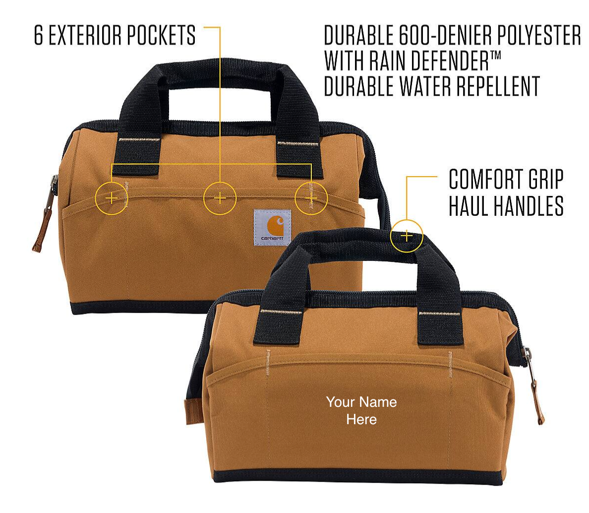 Carhartt Utility Bag with Personalization