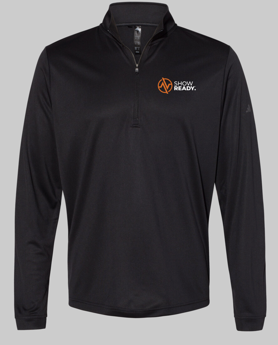 Embroidered Adidas Men's Quarter Zip